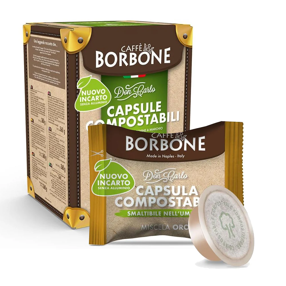 Miscela Oro compostabile Caffè Borbone